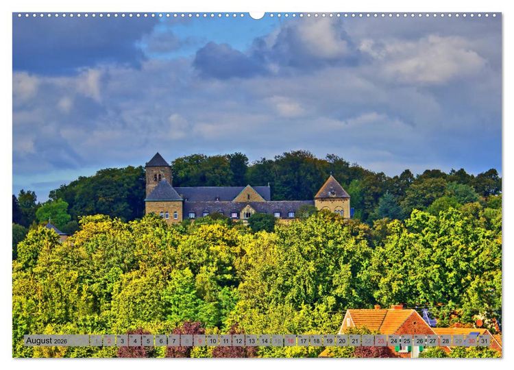 Produktbild: Kreis Coesfeld im M&uuml;nsterland - Stadt Land Flu&szlig; (Wandkalender 2026 DIN A2 quer), CALVENDO Monatskalender