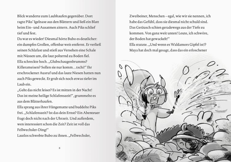 Produktbild: Unterholz-Ninjas, Band 3 - Die verflixte Och-n&ouml;-Blume
