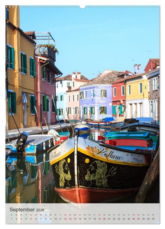 Produktbild: Venezia - La Serenissima repubblica (Wandkalender 2026 DIN A2 hoch), CALVENDO Monatskalender