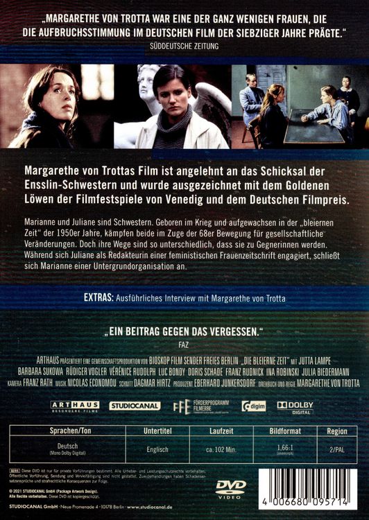 Produktbild: Die bleierne Zeit / Digital Remastered
