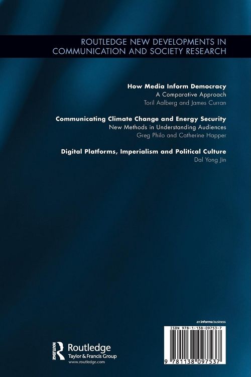 Produktbild: Digital Platforms, Imperialism and Political Culture