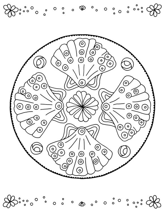 Produktbild: Malblock mit Glitzersteinchen: Mandalas