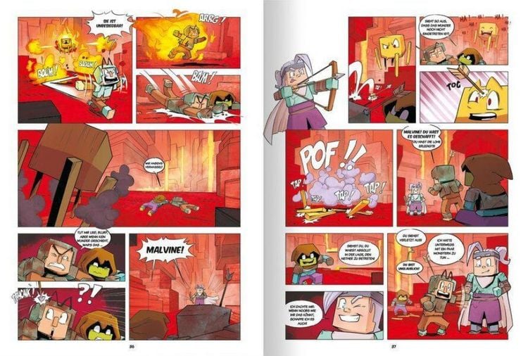 Produktbild: Tagebuch eines Noobs Kriegers - Der Comic Bd. 2 - Chaos im Nether
