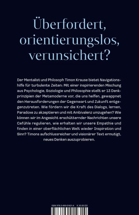 Sei deiner Zeit voraus