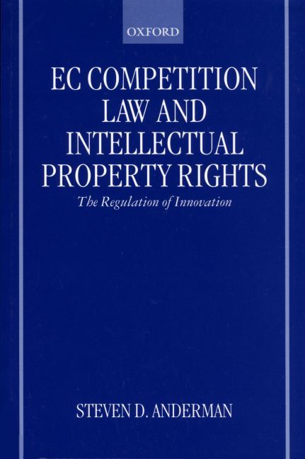 Produktbild: EC Competition Law and Intellectual Property Rights