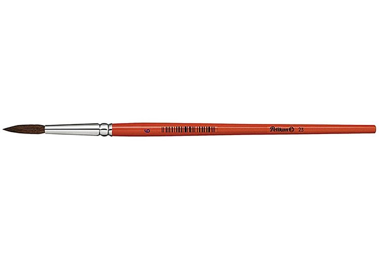 Produktbild: Pelikan Haarpinsel Sorte 23, Gr&ouml;&szlig;e 6, 1 St&uuml;ck