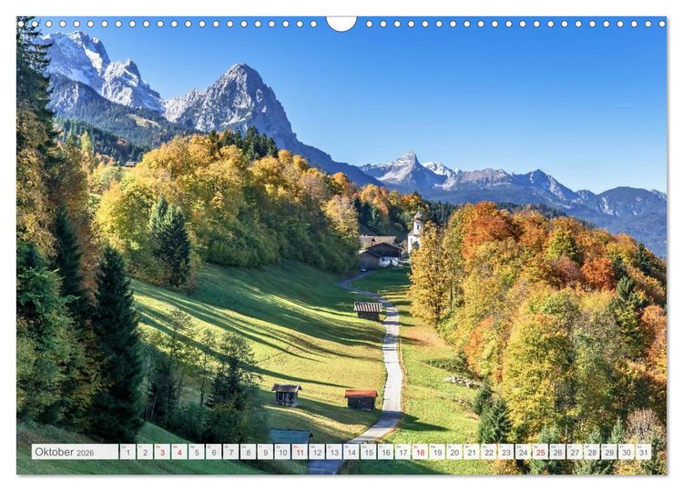 Produktbild: Faszinierende Bergwelten (Wandkalender 2026 DIN A3 quer), CALVENDO Monatskalender