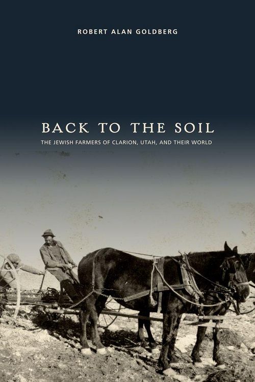 Produktbild: Back to the Soil: The Jewish Farmers of Clarion, Utah, and Their World