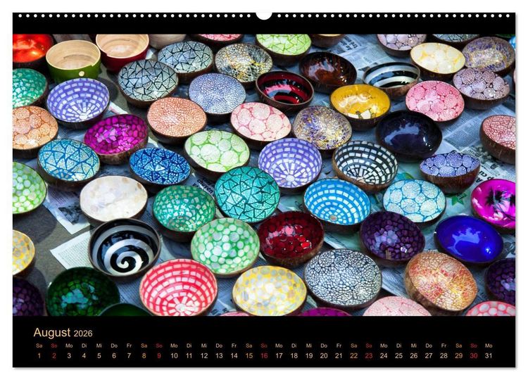 Produktbild: EXOTISCHES S&Uuml;DOSTASIEN (Wandkalender 2026 DIN A2 quer), CALVENDO Monatskalender