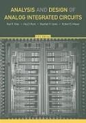 Produktbild: Gray, P: Analysis and Design of Analog Integrated Circuits