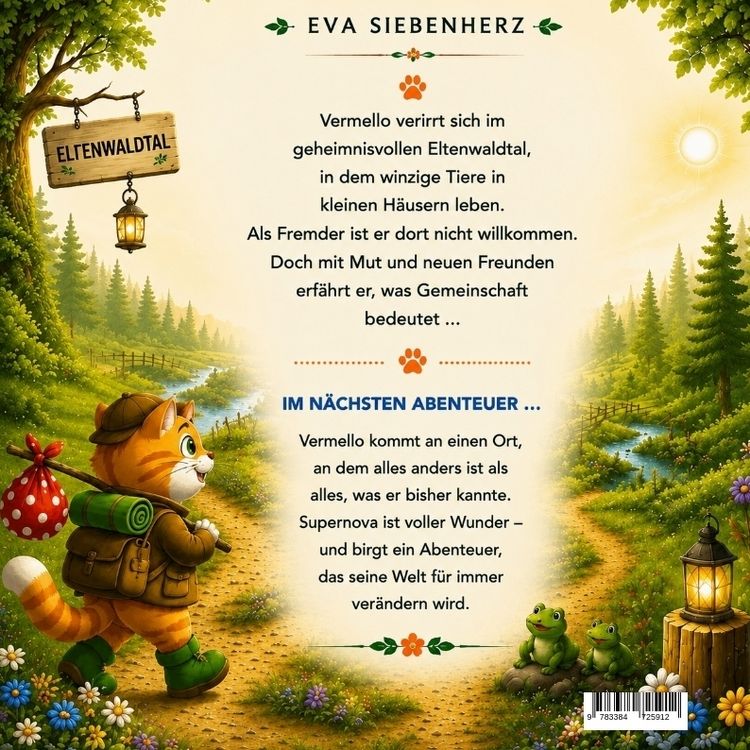 Produktbild: Im Eltenwaldtal - Band 6 der illustrierten Kinderbuchreihe &iquest;Kater Vermellos Reise durch Teuropia&iquest; - ein Abenteuer &uuml;ber Mut und Freundschaft