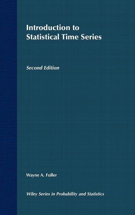 Produktbild: Introduction to Statistical Time Series