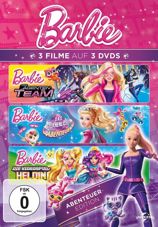 Produktbild: Barbie Abenteuer-Edition [3 DVDs]