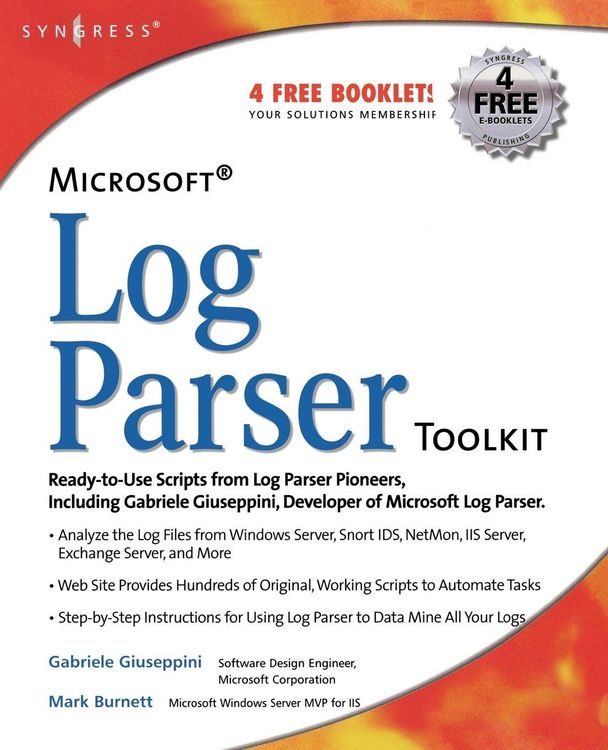 Produktbild: Microsoft Log Parser Toolkit