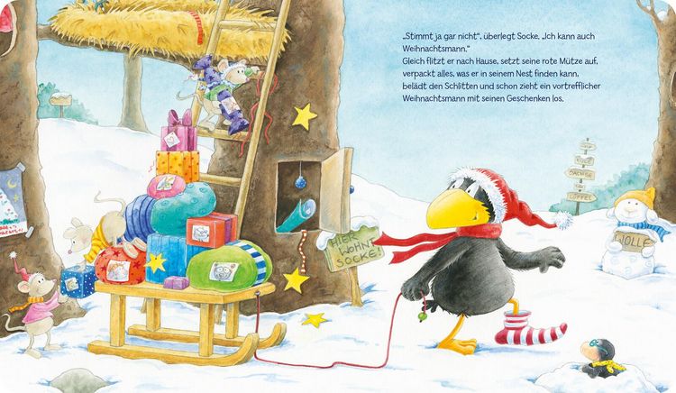 Produktbild: Der kleine Rabe Socke: Alles verschenkt! Mit Spielfiguren