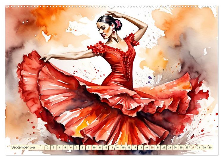 Produktbild: Faszination Spanien (hochwertiger Premium Wandkalender 2026 DIN A2 quer), Kunstdruck in Hochglanz