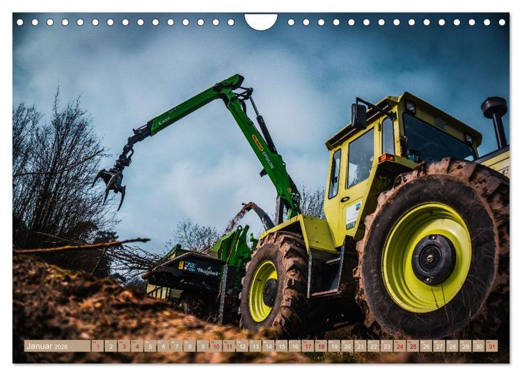Produktbild: Moderne Landtechnik (Wandkalender 2026 DIN A4 quer), CALVENDO Monatskalender