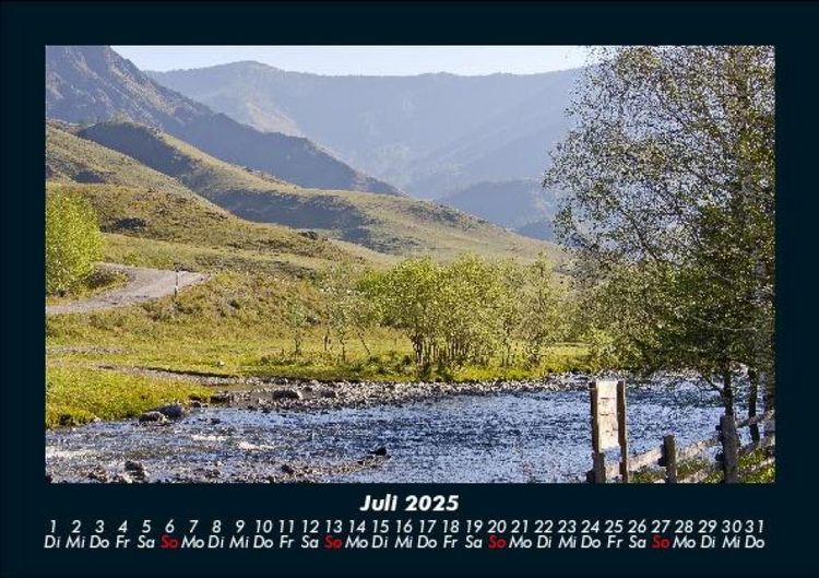 Produktbild: Berge 2025 Fotokalender DIN A5