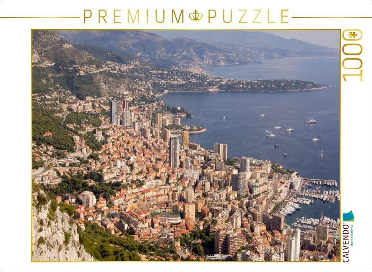 Produktbild: CALVENDO Puzzle Monaco | 1000 Teile Lege-Gr&ouml;&szlig;e 64x48cm Foto-Puzzle f&uuml;r gl&uuml;ckliche Stunden