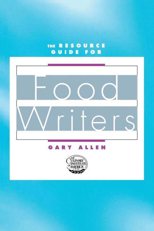 Produktbild: Resource Guide for Food Writers