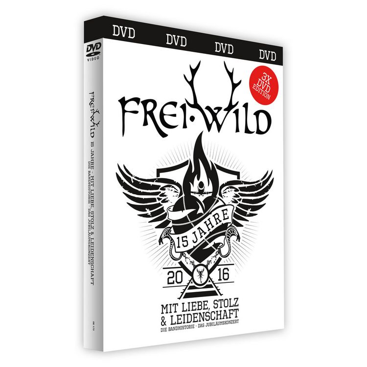 Produktbild: Frei.Wild - 15 Jahre mit Liebe, Stolz & Leidenschaft [3 DVDs]