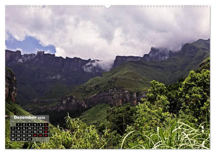 Produktbild: S&Uuml;DAFRIKA - Landschaften der Extreme (Wandkalender 2026 DIN A2 quer), CALVENDO Monatskalender