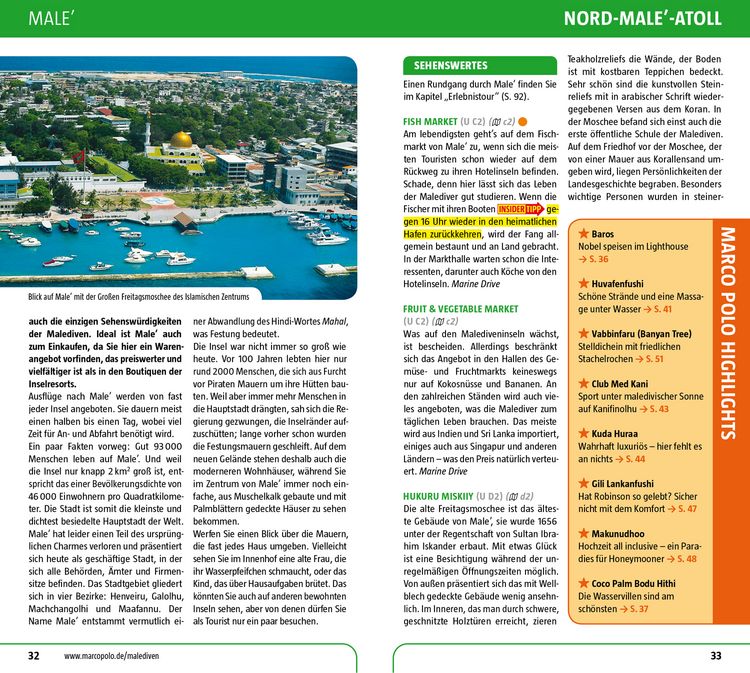Produktbild: MARCO POLO Reisef&uuml;hrer Malediven