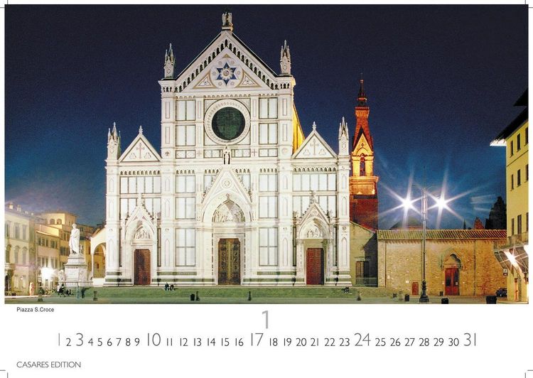 Produktbild: Florenz Kalender 2027 &ndash; Wandkalender | Fotokalender Italien 35x50cm Toskana Flair f&uuml;r Ihr Zuhause | Hochwertiger . mit 12 atemberaubenden Motiven