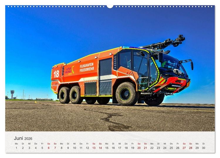 Produktbild: Einsatzfahrzeuge 112 (hochwertiger Premium Wandkalender 2026 DIN A2 quer), Kunstdruck in Hochglanz