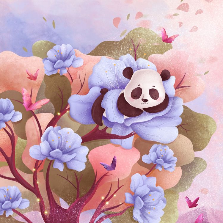 Produktbild: Mimi the panda and the sleepy tree