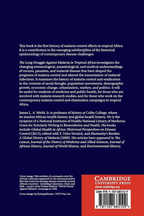 Produktbild: The Long Struggle against Malaria in Tropical Africa