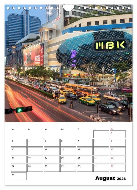 Produktbild: THAILAND - Mein Urlaubsplaner (Wandkalender 2026 DIN A4 hoch), CALVENDO Monatskalender