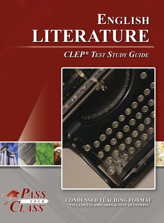Produktbild: English Literature CLEP Test Study Guide