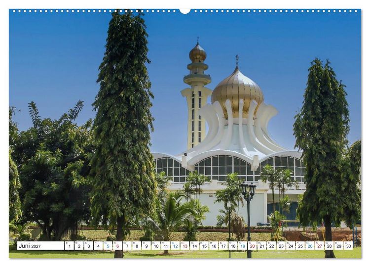 Produktbild: Malaysia &ndash; Zwischen Regenwald, Tempeln und Skyline von Kuala Lumpur (hochwertiger Premium Wandkalender 2027 DIN A2 quer), Kunstdruck in Hochglanz