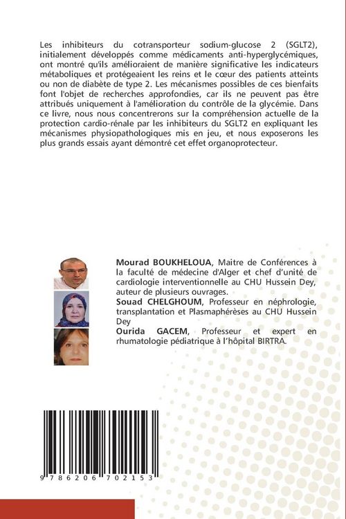 Produktbild: INHIBITEURS DU SGLT2 : EFFETS DANS LA CARDIOPROTECTION