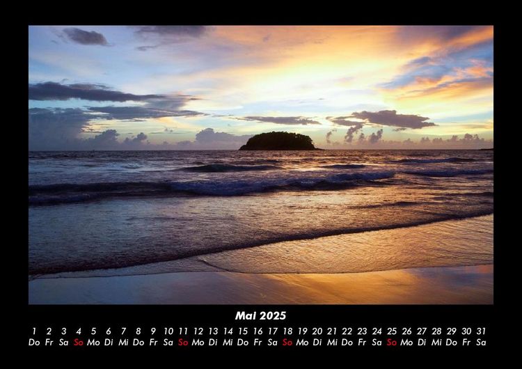 Produktbild: Sonnenuntergang 2025 Fotokalender DIN A3