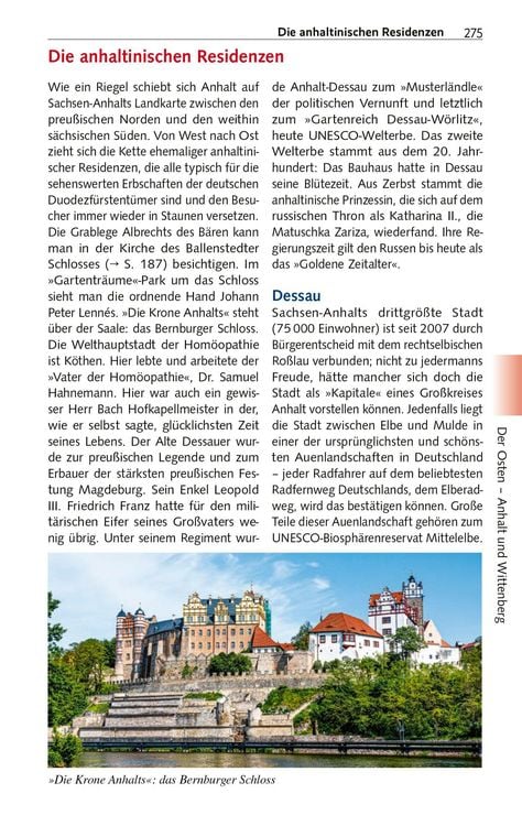 Produktbild: TRESCHER Reisef&uuml;hrer Sachsen-Anhalt