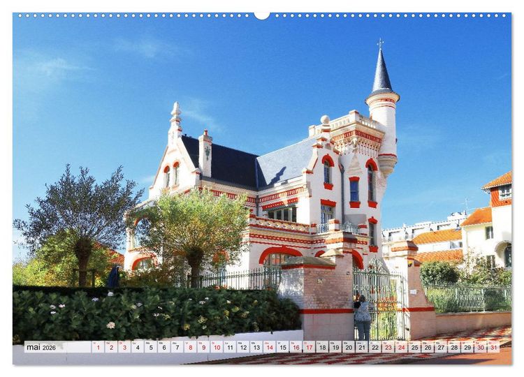 Produktbild: Le Touquet-Paris-Plage - Perle de la c&ocirc;te d'Opale (Calendrier mural 2026 DIN A2 vertical), CALVENDO calendrier mensuel