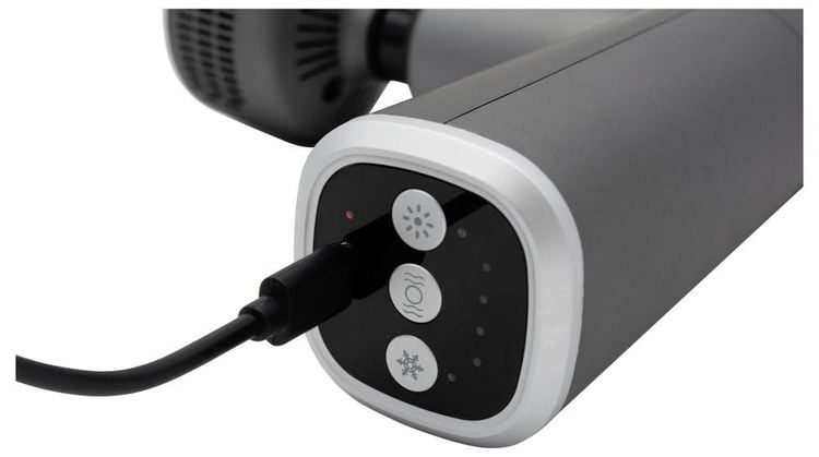 Produktbild: Lifenaxx LX-041 Massageger&auml;t Schwarz, Silber (matt)