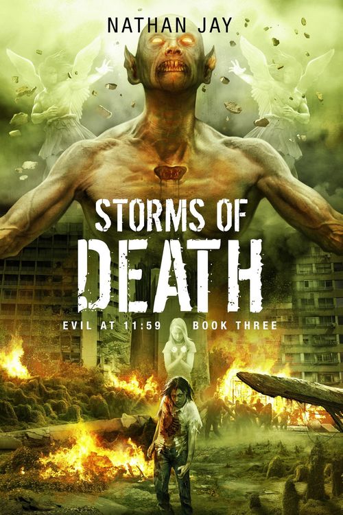 Produktbild: Storms of Death (Evil at 11:59, #3)