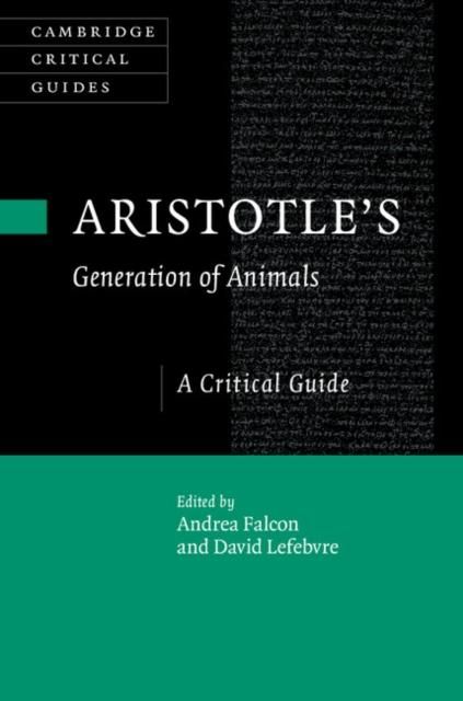 Produktbild: Aristotle's Generation of Animals