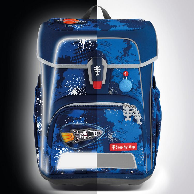 Produktbild: STEP BY STEP&reg;&nbsp;Schulrucksack-Set CLOUD REFLECT 5teilig Special Edition, Rocket Novo
