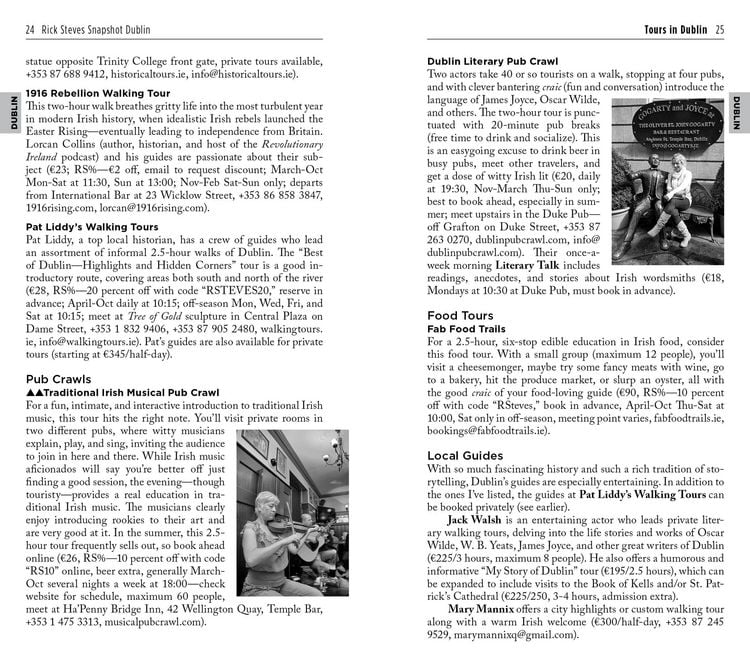 Produktbild: Rick Steves Snapshot Dublin (Eighth Edition)