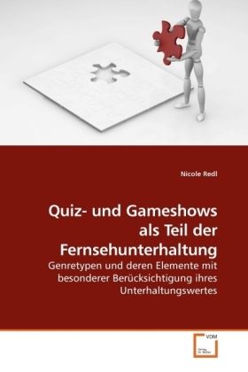 Produktbild: Redl, N: Quiz- und Gameshows als Teil der Fernsehunterhaltun