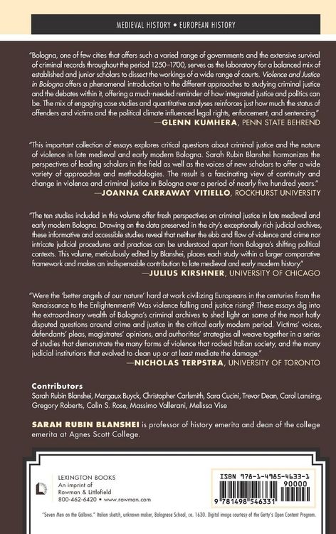 Produktbild: Violence and Justice in Bologna