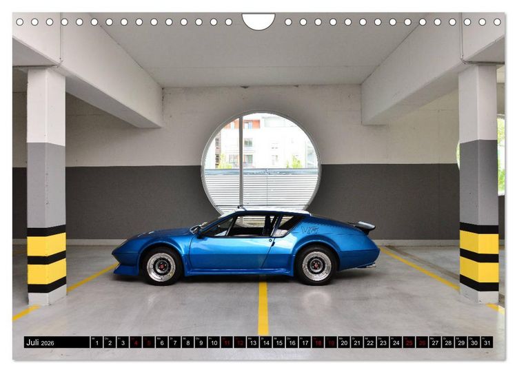 Produktbild: Renault Alpine A310 V6 (Wandkalender 2026 DIN A4 quer), CALVENDO Monatskalender