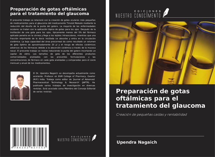 Produktbild: Preparaci&oacute;n de gotas oft&aacute;lmicas para el tratamiento del glaucoma
