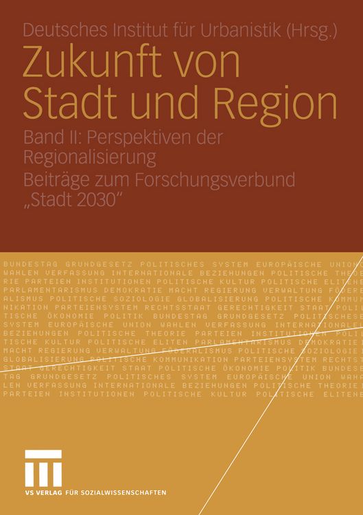 Produktbild: Zukunft von Stadt und Region