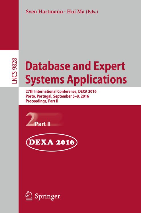 Produktbild: Database and Expert Systems Applications