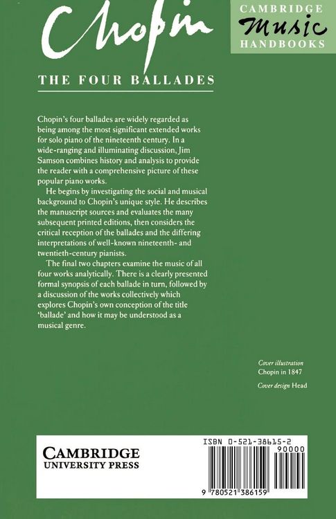 Produktbild: Chopin, the Four Ballades